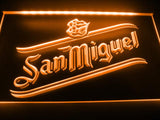 San Miguel LED Neon Sign Electrical - Orange - TheLedHeroes