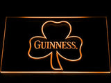 Guinness Shamrock LED Neon Sign Electrical - Orange - TheLedHeroes