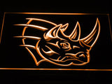 Grand Rapids Rampage 2 LED Neon Sign Electrical - Orange - TheLedHeroes