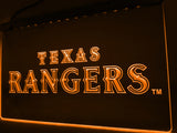 FREE Texas Rangers (4) LED Sign - Orange - TheLedHeroes