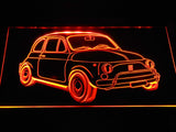 FREE Fiat 500 LED Sign - Orange - TheLedHeroes