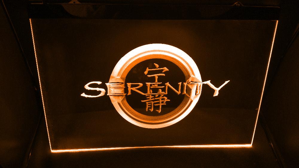 Serenity LED Neon Sign Electrical - Orange - TheLedHeroes