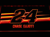 Chase Elliott LED Neon Sign Electrical - Orange - TheLedHeroes