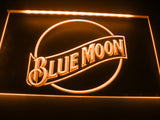 FREE Blue Moon LED Sign - Orange - TheLedHeroes