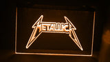 Metallica Logo LED Neon Sign USB - Orange - TheLedHeroes