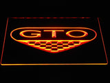 Pontiac GTO LED Sign - Orange - TheLedHeroes