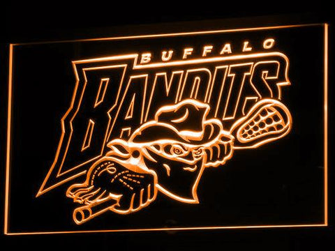 Buffalo Bandits LED Neon Sign USB - Orange - TheLedHeroes