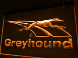 Greyhound Dog LED Neon Sign Electrical - Orange - TheLedHeroes
