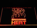 Brisbane Heat LED Neon Sign Electrical - Orange - TheLedHeroes