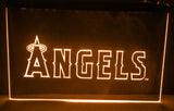 Los Angeles Angels LED Neon Sign Electrical - Orange - TheLedHeroes