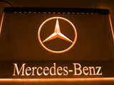 FREE Mercedes Benz 2 LED Sign - Orange - TheLedHeroes