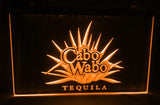Cabo Wabo Tequila LED Neon Sign USB - Orange - TheLedHeroes