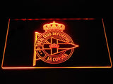 Deportivo de La Corun?㡠LED Neon Sign USB - Orange - TheLedHeroes