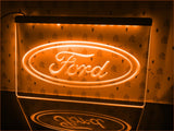Ford LED Neon Sign USB - Orange - TheLedHeroes