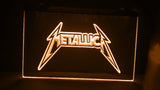 FREE Metallica Logo LED Sign - Orange - TheLedHeroes