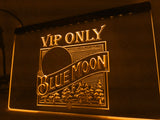 FREE Blue Moon VIP Only (2) LED Sign - Orange - TheLedHeroes
