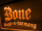 Bone Thugs-N-Harmony LED Neon Sign USB - Orange - TheLedHeroes
