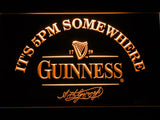 Guinness It's 5 pm Somewhere LED Neon Sign USB -  - TheLedHeroes