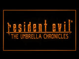 Resident Evil The Umbrella Chronicles LED Neon Sign USB - Orange - TheLedHeroes