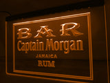 FREE Captain Morgan Jamaica Rum Bar LED Sign - Orange - TheLedHeroes