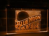 FREE Blue Moon (2) LED Sign - Orange - TheLedHeroes