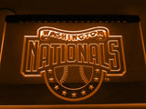 Washington Nationals (3) LED Neon Sign Electrical - Orange - TheLedHeroes