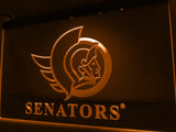 Ottawa Senators LED Neon Sign USB - Orange - TheLedHeroes