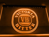 Victoria Bitter Beer LED Neon Sign USB - Orange - TheLedHeroes