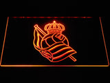 Real Sociedad LED Neon Sign USB - Orange - TheLedHeroes