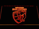 FREE Western Bulldogs LED Sign - Orange - TheLedHeroes