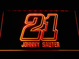 FREE Johnny Sauter LED Sign - Orange - TheLedHeroes