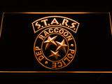 FREE Biohazard Stars RPD Resident Evil LED Sign - Orange - TheLedHeroes
