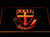St Kilda Football Club LED Neon Sign USB - Orange - TheLedHeroes