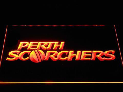 Perth Scorchers LED Neon Sign USB - Orange - TheLedHeroes