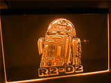 FREE Star Wars R2-D2 LED Sign - Orange - TheLedHeroes