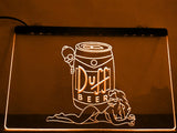Duff (2) LED Neon Sign Electrical - Orange - TheLedHeroes