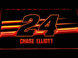Chase Elliott LED Neon Sign USB - Orange - TheLedHeroes