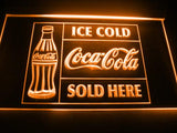 Coca Cola Sold Here LED Neon Sign Electrical -  - TheLedHeroes