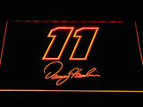Denny Hamlin LED Neon Sign Electrical - Orange - TheLedHeroes