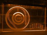 Chicago Cubs (2) LED Neon Sign Electrical - Orange - TheLedHeroes