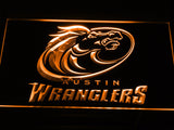 FREE Austin Wranglers LED Sign - Orange - TheLedHeroes
