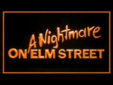 A Nightmare On Elm Street 2 LED Neon Sign Electrical - Orange - TheLedHeroes