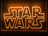 Star Wars (2) LED Neon Sign USB - Orange - TheLedHeroes
