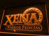 Xena Warrior Princess LED Neon Sign USB - Orange - TheLedHeroes