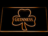 FREE Guinness Shamrock LED Sign - Orange - TheLedHeroes