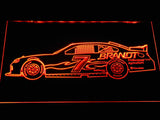 Justin Allgaier 2 LED Neon Sign USB - Orange - TheLedHeroes