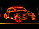Fiat 500 LED Neon Sign USB - Orange - TheLedHeroes