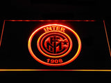 Inter Milan 2 LED Neon Sign USB - White - TheLedHeroes
