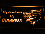 FREE My Goodness My Guinness LED Sign - Orange - TheLedHeroes