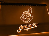 Cleveland Indians (3) LED Neon Sign Electrical - Orange - TheLedHeroes